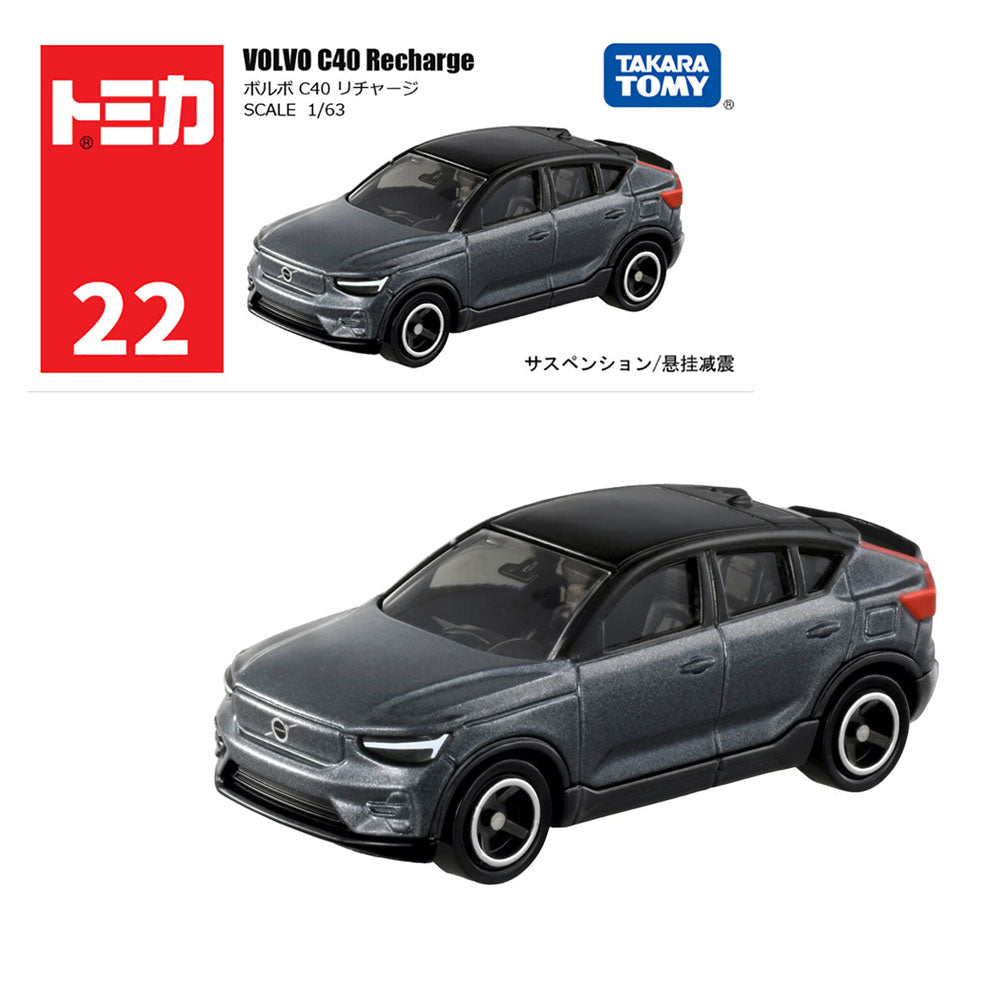 TOMICA NO.022 VOLVO C40 RECHARGE TOMICA NO.022 VOLVO C40 RECHARGE